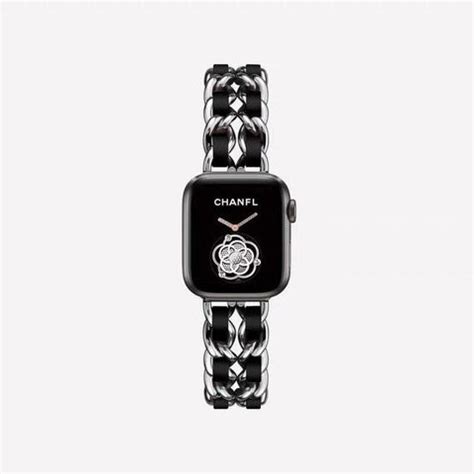 chanel apple watch band|luxury apple watch bands 45mm.